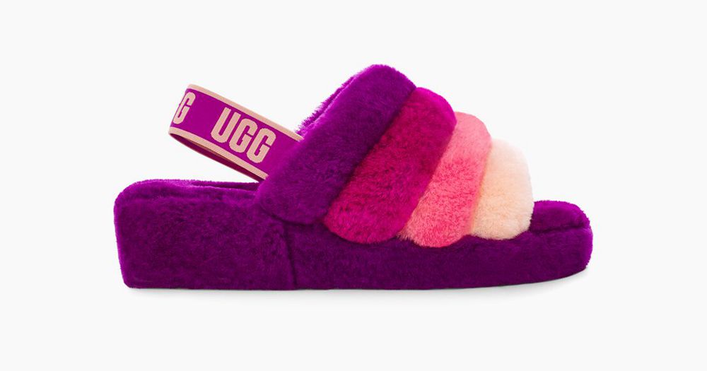 Ugg Slides Canada - Ugg Women's Fluff Yeah Purple